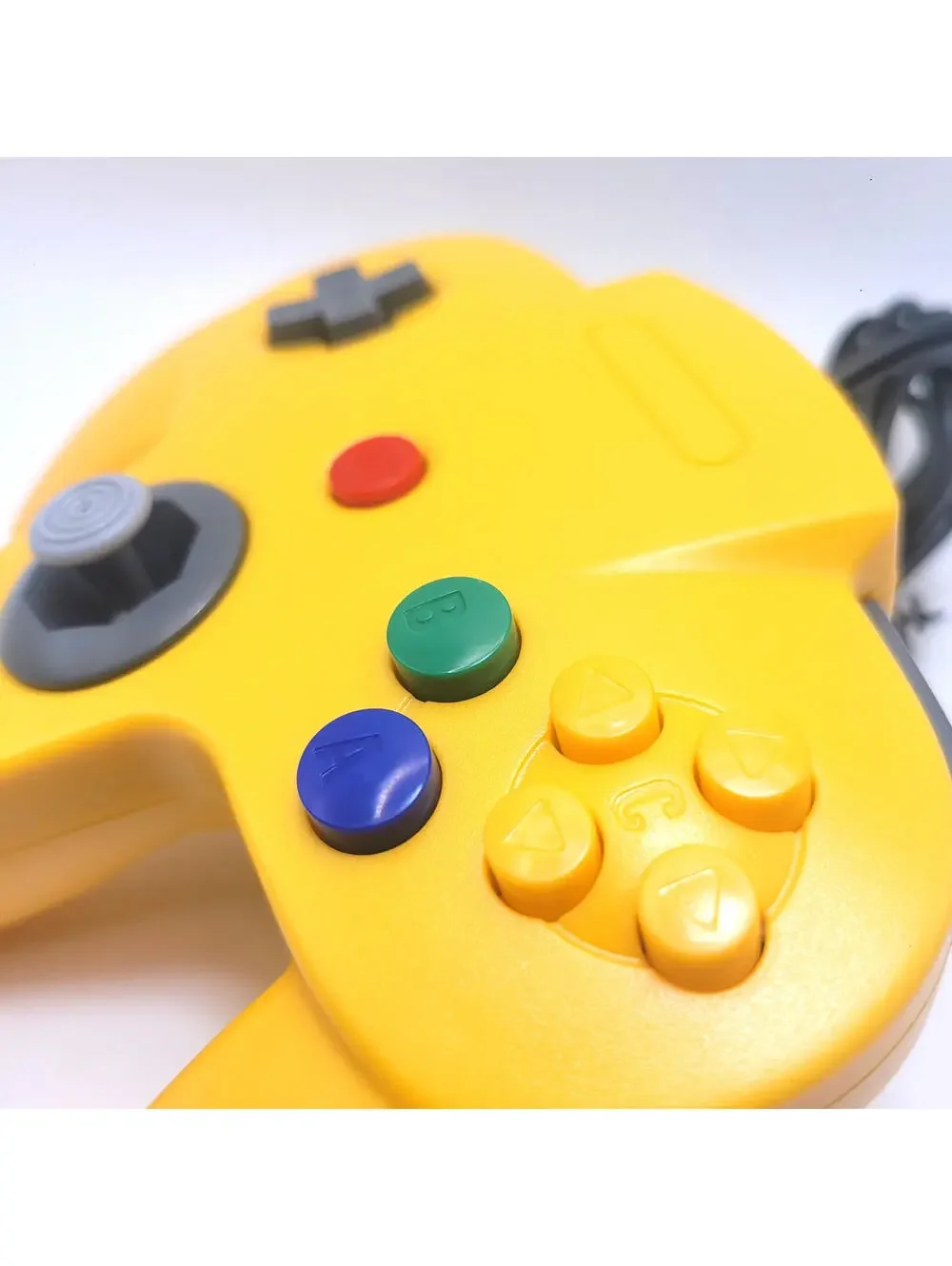 Nintendo 64 Wired Controller for N64 - TeknoGame® - Yellow - NEW IN BOX!